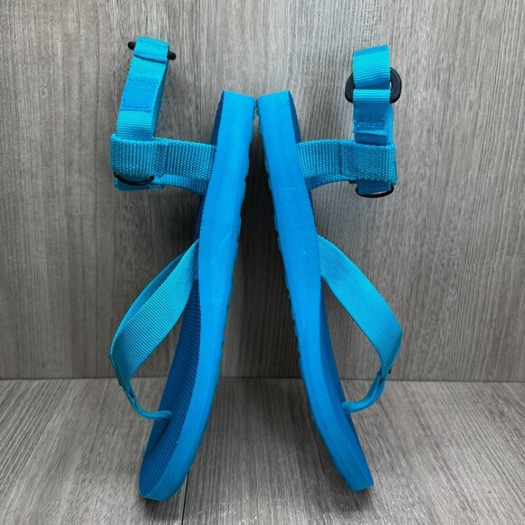 Teva Original Universal Sandals Size 8 Adjustable Strap Flat Thong Blue 1003986 - Picture 7 of 10